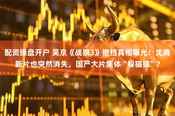 配资操盘开户 吴京《战狼3》撤档真相曝光！沈腾新片也突然消失，国产大片集体“躲猫猫”？